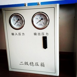 醫用工程氧氣二級穩壓箱壓力監測報警箱多種氣體報警箱廠家直銷