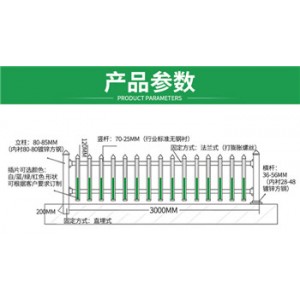 圍墻護欄新農村隔離柵欄圍欄別墅學校鋅鋼護欄戶外鐵藝欄桿室外