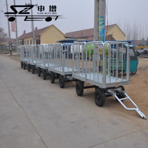 2噸平板小拖車  平板車 托盤車 搬運(yùn)車 可定做