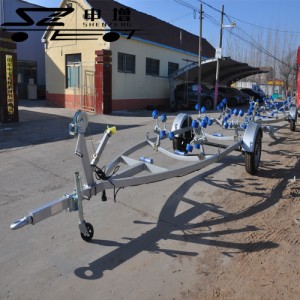 0.5噸船拖車 游艇轉(zhuǎn)運(yùn)車 浮筒式船運(yùn)輸車 船舶搬運(yùn)車可定制