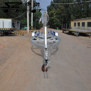 2.7噸船拖車 游艇轉運車 浮筒式船運輸車 船舶搬運車可定制