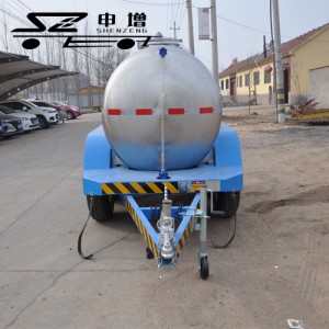 2-3噸不銹鋼水罐拖車
